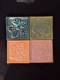 Gốm Hoa Coaster — The Tile Coaster