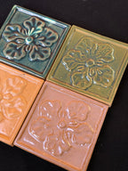 Gốm Hoa Coaster — The Tile Coaster